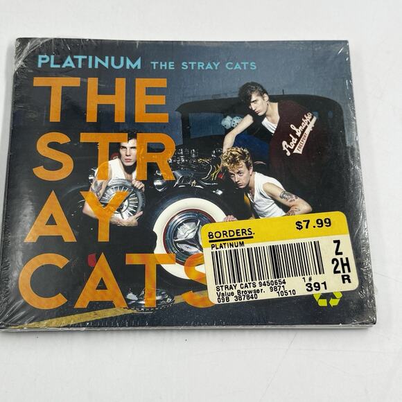 STRAY CATS Platinum 2008 Capitol Records Greatest Hits CD Brand New STILL SEALED - Picture 1 of 3